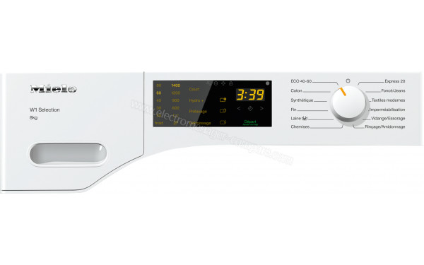 MIELE WSD 023 WCS - Panneau de commandes