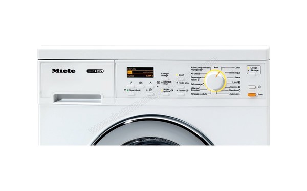MIELE WT 2796 WPM - Panneau de commandes