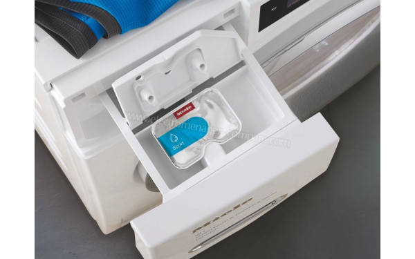 MIELE WTW 870 WPM - Zoom sur le tiroir lessiviel