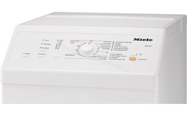 MIELE WW 610 WCS - Panneau de commandes