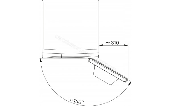 MIELE WWA 120 WCS - Dimensions