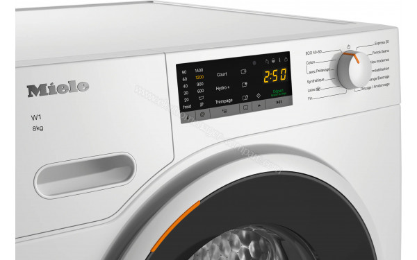 MIELE WWB 100 WCS - Panneau de commandes