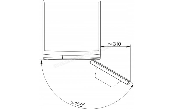 MIELE WWD 380 WCS - Dimensions