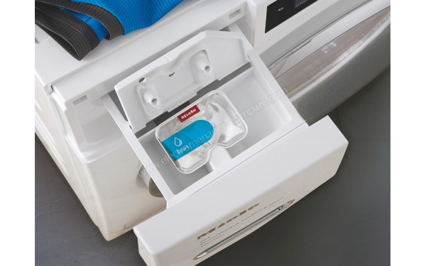 MIELE WWG 660 - Zoom sur le tiroir lessiviel