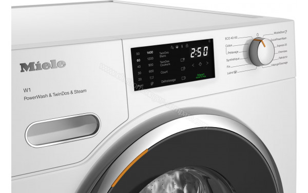 MIELE WWG880 WCS - Panneau de commandes