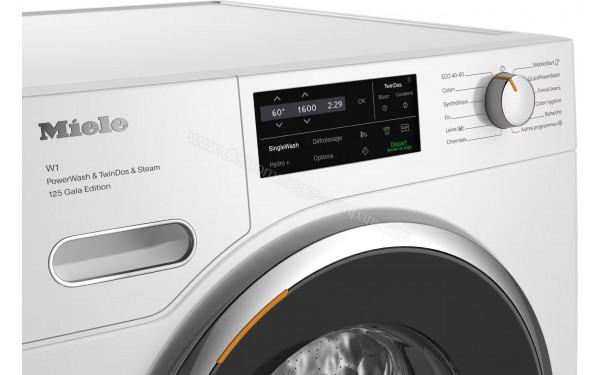 MIELE WWI 880 WCS - Vue des programmes