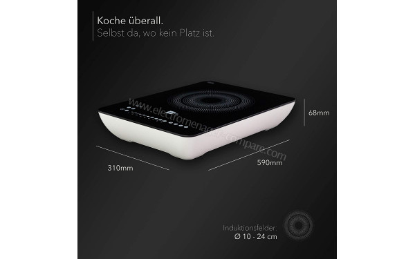 MIJI Star 3 Twist White - Dimensions