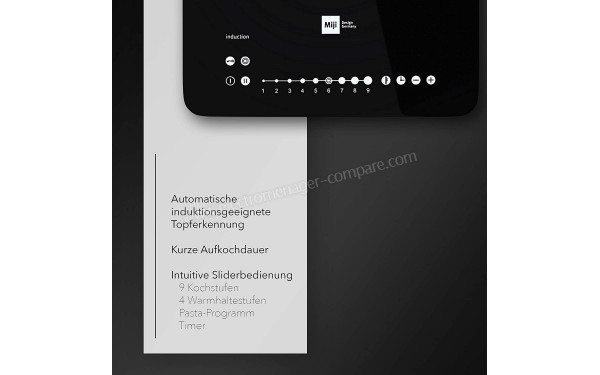 MIJI Star 3 Twist White - Panneau de commandes