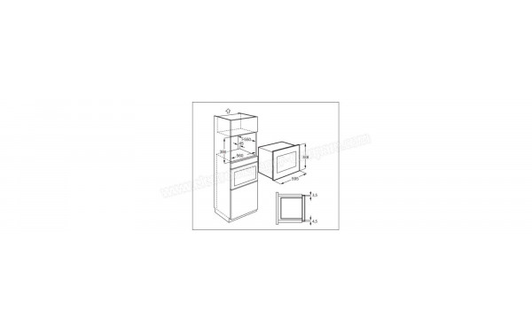 MIOGO MMWG251 - Dimensions