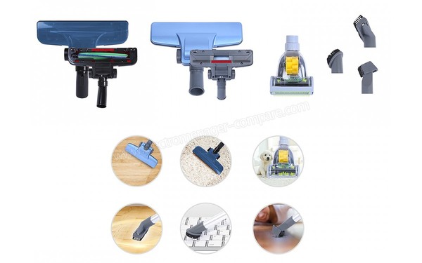 MONEUAL MHW-600B - Vue d'ensemble des accessoires