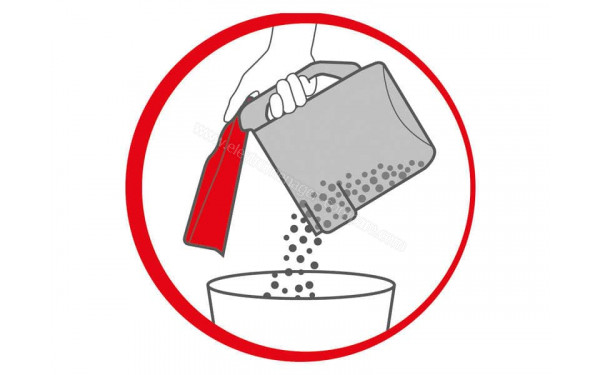 MOULINEX MO2932PA - Vue du vidage du bac