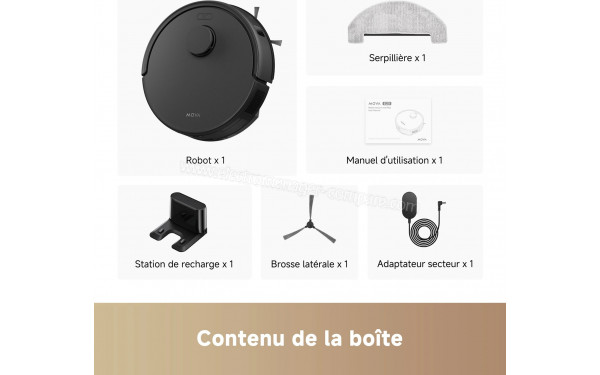 MOVA E20 Noir - Accessoires