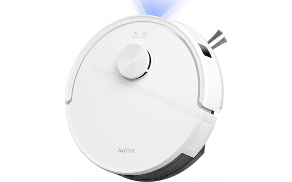 MOVA E20s Pro Blanc - Vue de dessus 3/4 droite