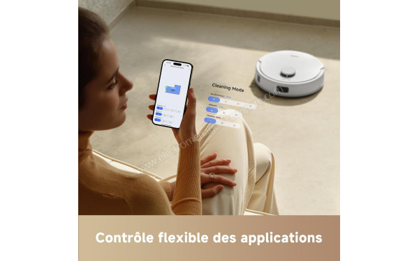 MOVA E20 Blanc - Application pour smartphones ou tablettes