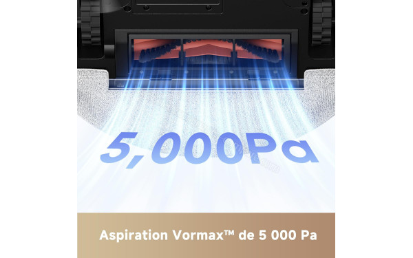 MOVA E20 Blanc - Puissance d'aspiration