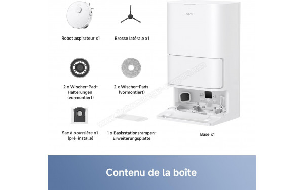 MOVA E30 Ultra Blanc - Accessoires