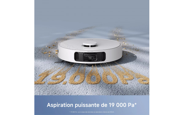 MOVA E40 Ultra Blanc - Puissance d'aspiration