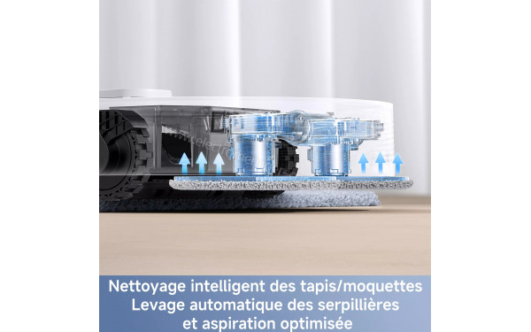 MOVA E40 Ultra Blanc - Levage automatique des serpilli&egrave;res