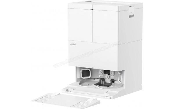 MOVA E50 Ultra Blanc - Vue de la station de chargement