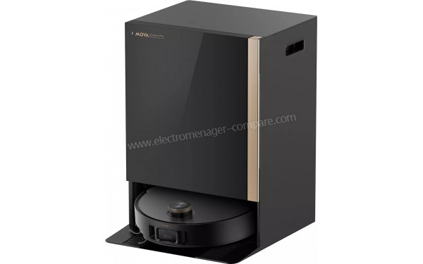 MOVA Mobius 60 - Vue de 3/4 droite sur la station de chargement