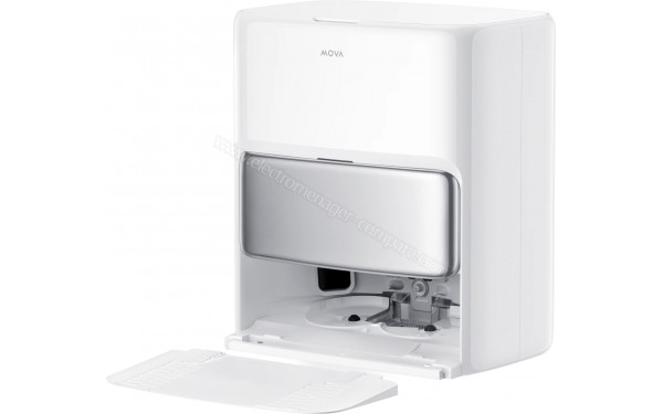 MOVA P50 Pro Ultra Blanc - Vue de la base de chargement