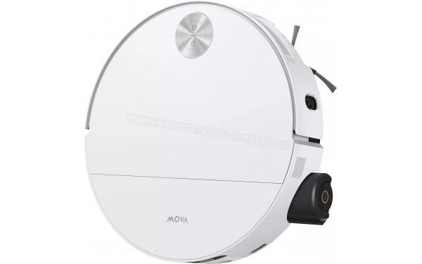 MOVA S70 Roller Blanc - Vue de dessus 3/4 droite