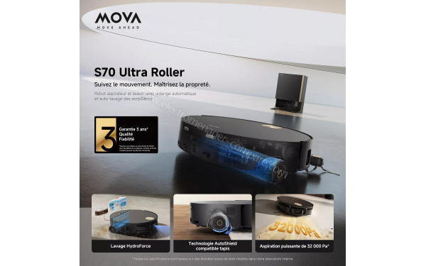 MOVA S70 Ultra Roller - Mise en situation