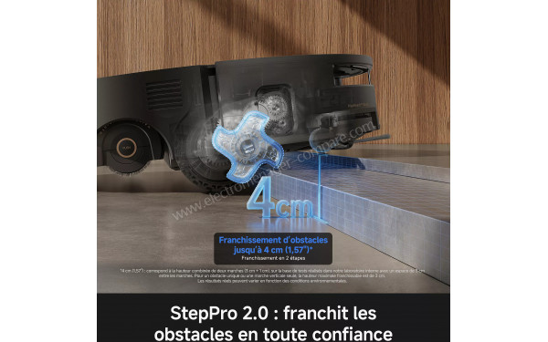 MOVA S70 Ultra Roller - Fonction StepPro 2.0