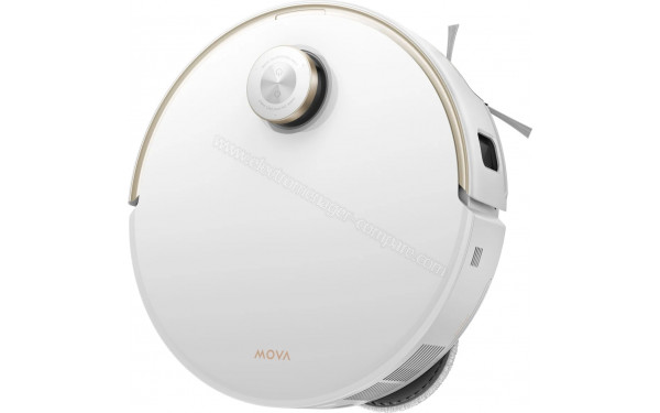 MOVA V50 Ultra Complete Blanc - Vue de dessus 3/4 droite