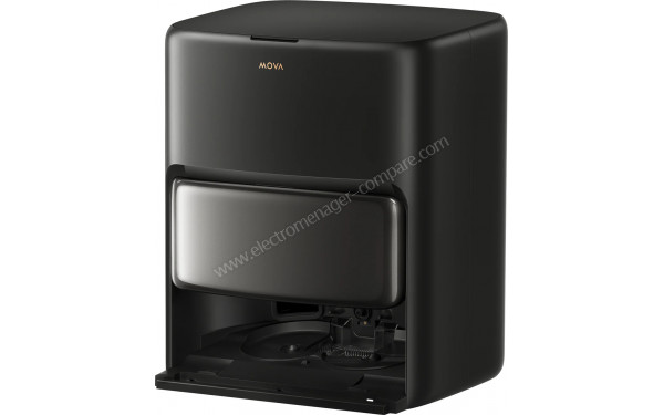 MOVA V50 Ultra Complete Noir - Vue sur la station de chargement