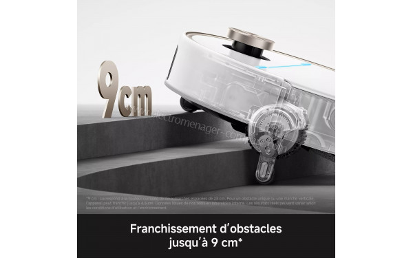 MOVA V70 Ultra Complete Blanc - Franchissement des obstacles