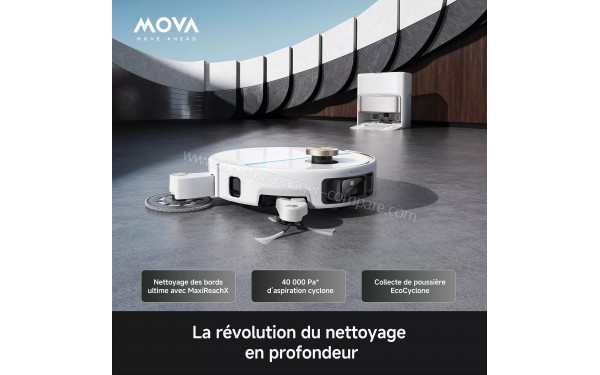 MOVA V70 Ultra Complete Blanc - Mise en situation