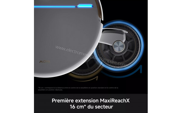 MOVA V70 Ultra Complete Blanc - Extension MaxiReachX