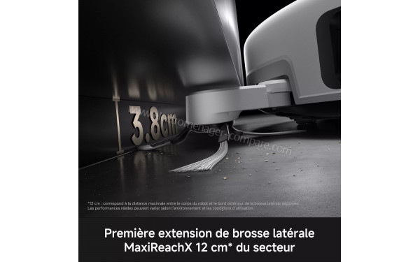 MOVA V70 Ultra Complete Blanc - Extension de brosse lat&eacute;rale MaxiReachX