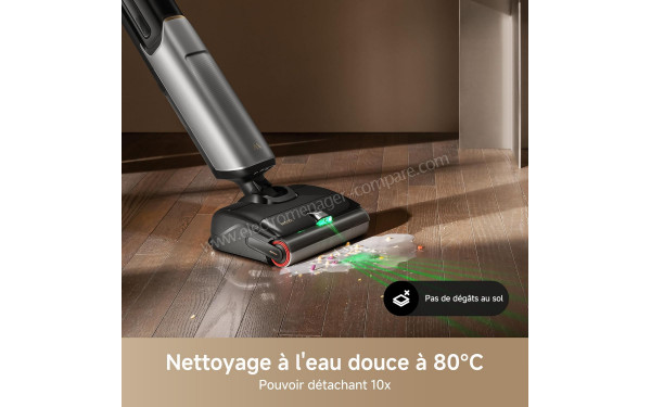 MOVA X4 Pro - Nettoyage &agrave; l'eau douce &agrave; 80&deg;C