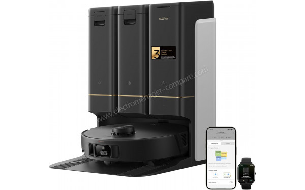 MOVA Z50 Ultra Noir - Vue d'ensemble