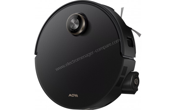 MOVA Z60 Ultra Roller Complete Noir - Vue de dessus 3/4 droite