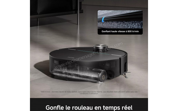 MOVA Z70 Ultra Roller Complete Noir Pierre Naturelle - Mise en situation