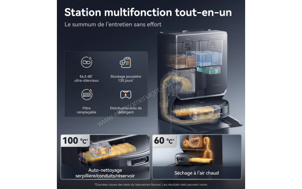 NARWAL Flow 2 Complete - Station multifonction tout-en-un