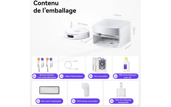 NARWAL Flow Auto Water Blanc - Accessoires