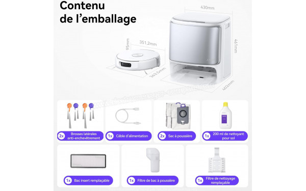 NARWAL Flow Blanc - Accessoires