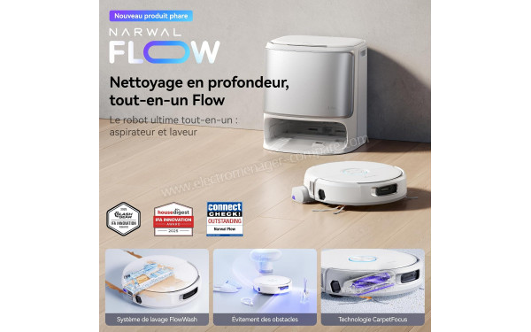 NARWAL Flow Blanc - Mise en situation