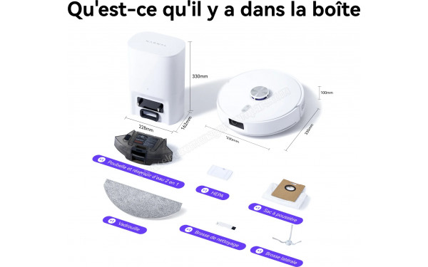 NARWAL Freo S Blanc - Accessoires