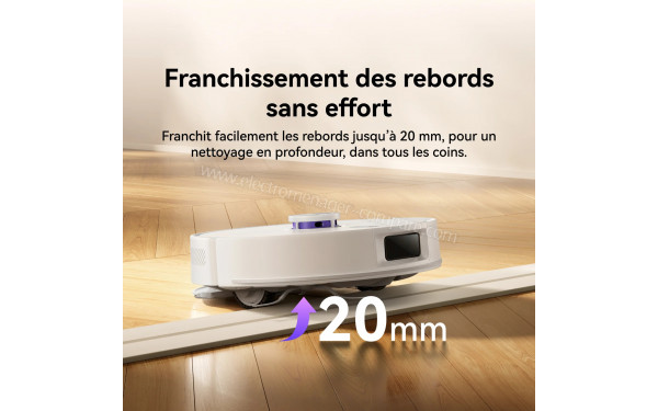 NARWAL Freo S Blanc - Franchissement des rebourds sans effort