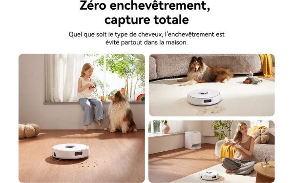 NARWAL Freo X10 Pro Blanc - Z&eacute;ro enchev&ecirc;trement