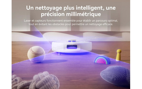 NARWAL Freo X10 Pro Blanc - D&eacute;tecte les objets