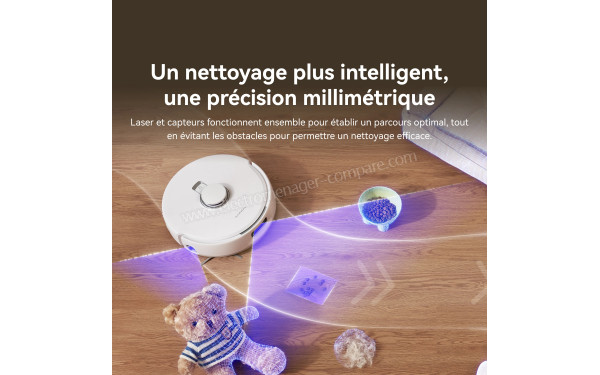 NARWAL Freo X10 Pro Blanc - D&eacute;tecte les objets