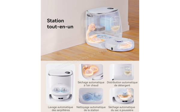 NARWAL Freo X Ultra Blanc - Station tout-en-un