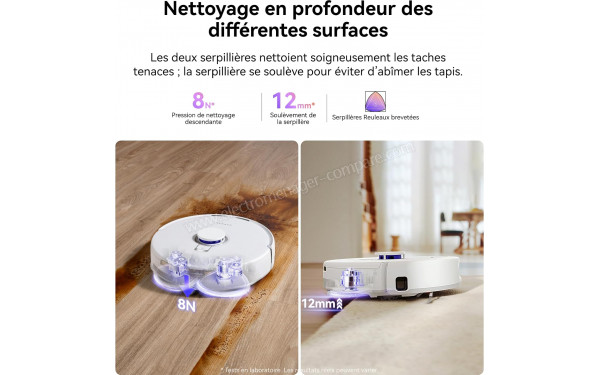 NARWAL Freo Z10 Blanc - Nettoyage en profondeur