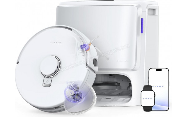 NARWAL Freo Z10 Pro Blanc - Vue d'ensemble